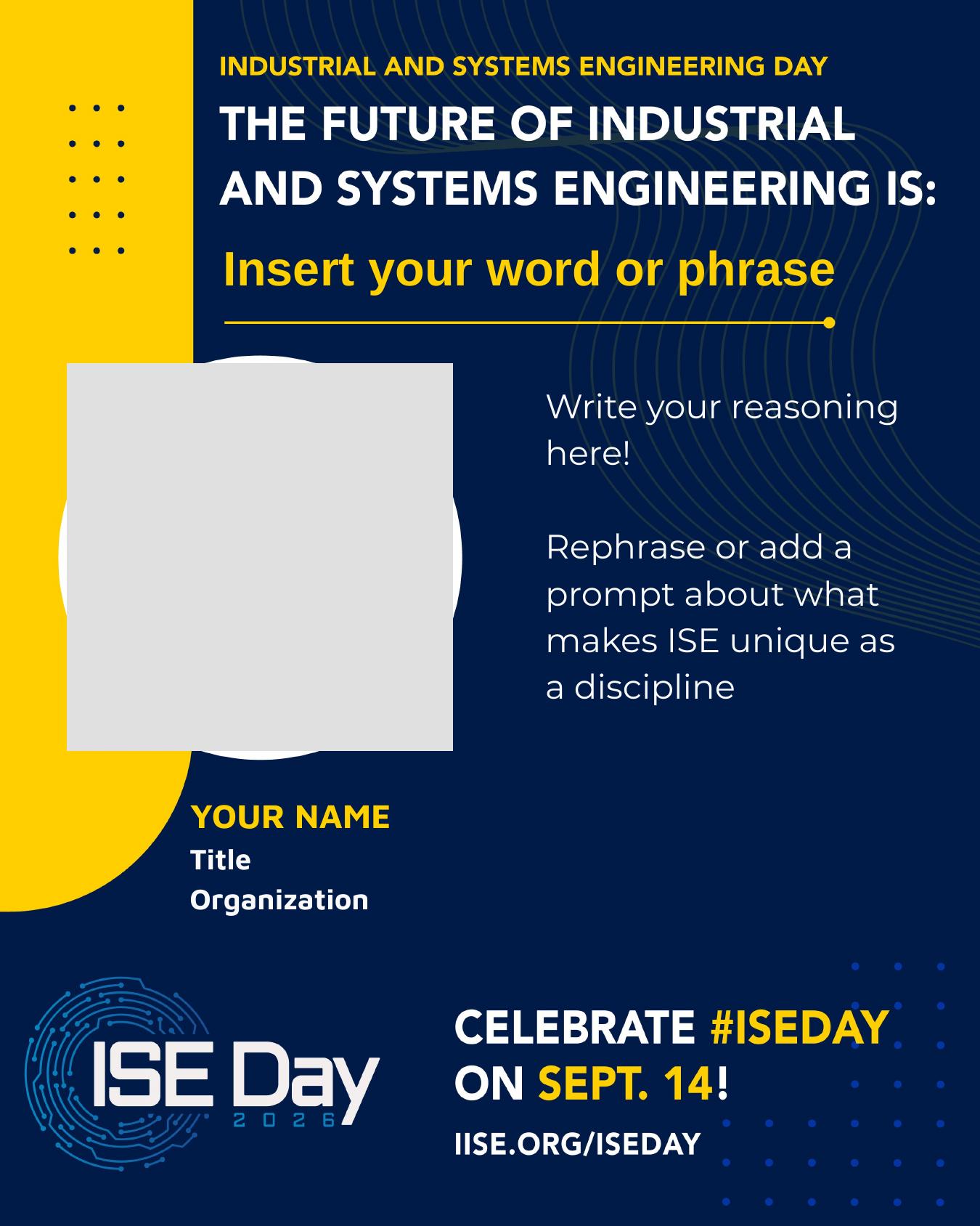 The Future of ISE Is — Style A
